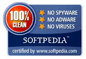 Softpedia - "100% Clean" Award